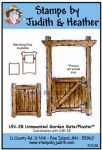 UN-28 Unmounted Garden Gate/Planter